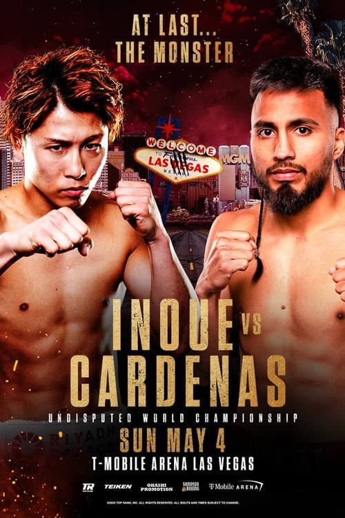 Постер: Naoya Inoue vs. Ramon Cardenas