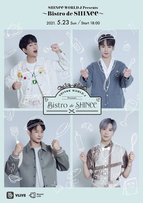 Постер: SHINee WORLD J Presents ~Bistro de SHINee~