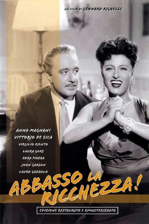 Постер: Abbasso la ricchezza!