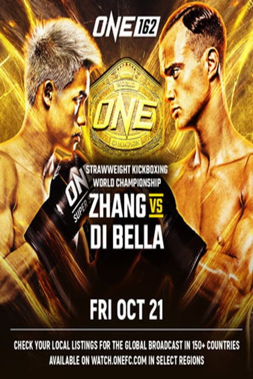 Постер: ONE 162: Zhang vs. Di Bella