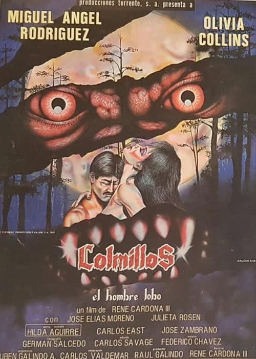 Постер: Colmillos, el hombre lobo