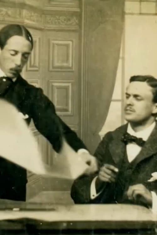 Постер: Santos Dumont Explaining His Air Ship to the Hon. C.S. Rolls