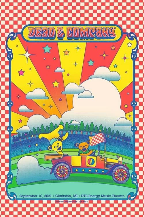Постер: Dead & Company: 2021-09-10 DTE Energy Music Theatre, Clarkston, MI