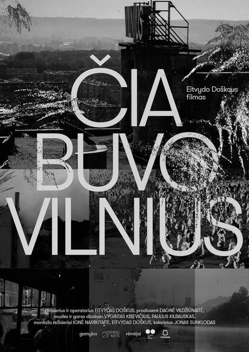 Постер: Čia buvo Vilnius