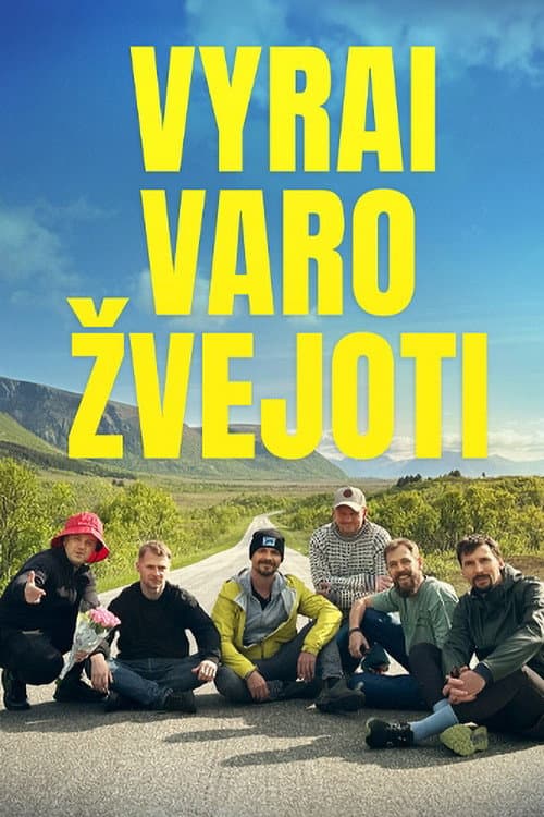 Постер: Vyrai varo žvejoti