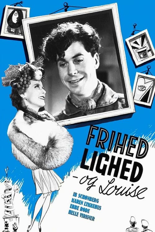 Постер: Frihed, lighed og Louise