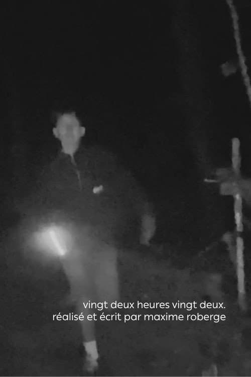 Постер: vingt deux heures vingt deux.