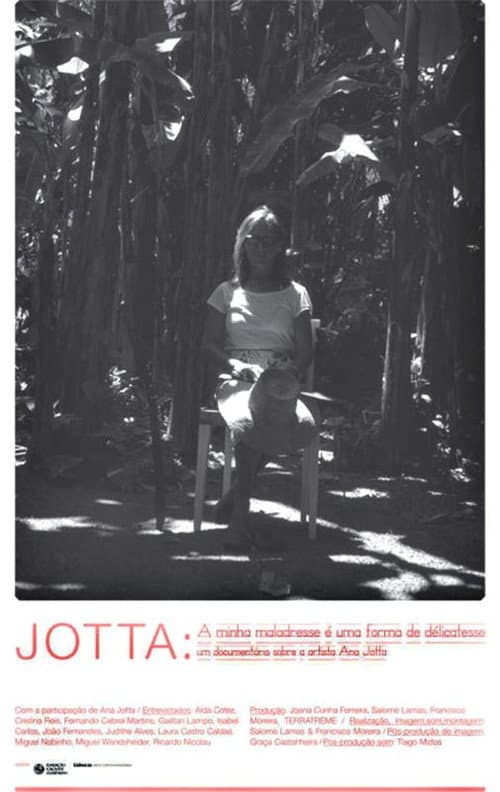 Постер: Jotta: a minha maladresse é uma forma de délicatesse