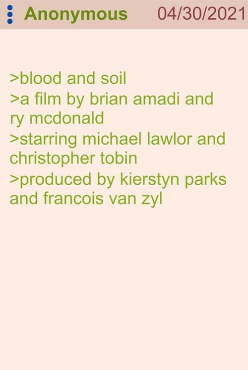 Постер: blood & soil