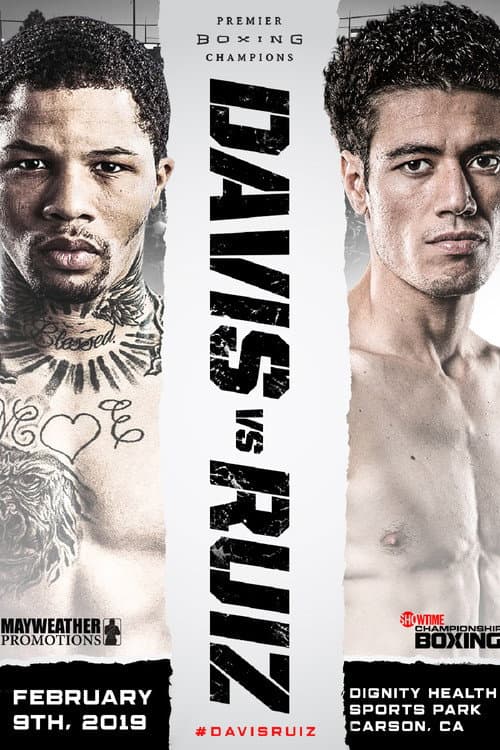 Постер: Gervonta Davis vs. Hugo Ruiz
