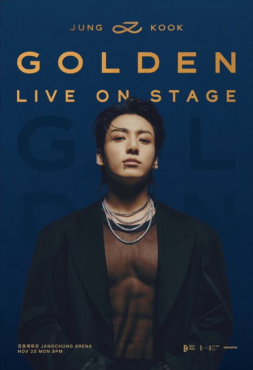Постер: Jung Kook ‘GOLDEN’ Live On Stage