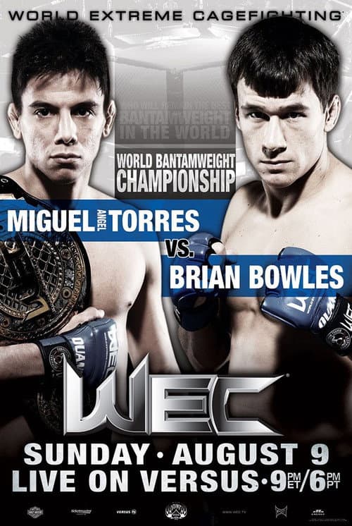 Постер: WEC 42: Torres vs. Bowles
