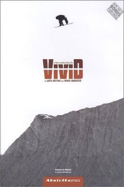 Постер: Vivid snowboarding