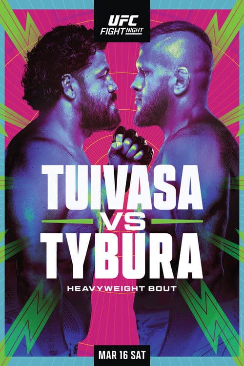 Постер: UFC Fight Night 239: Tuivasa vs. Tybura
