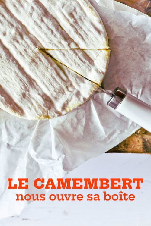 Постер: Le camembert nous ouvre sa boîte