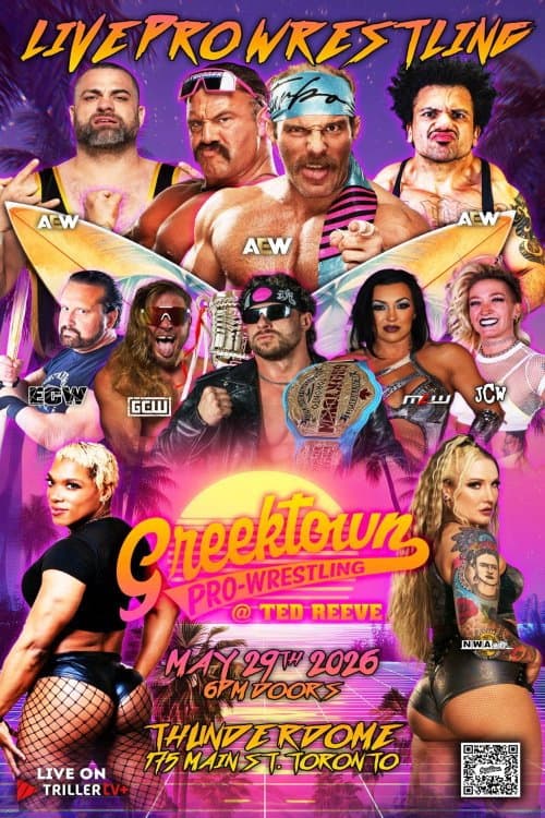 Постер: Greektown Wrestling 5.29.16