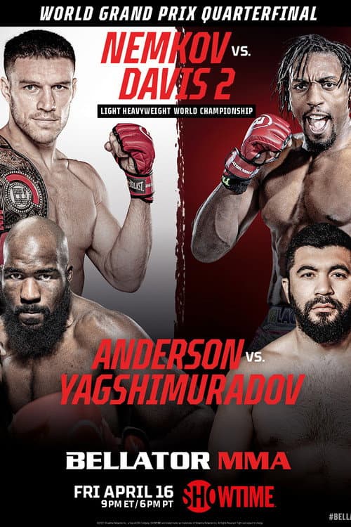 Постер: Bellator 257: Nemkov vs. Davis 2