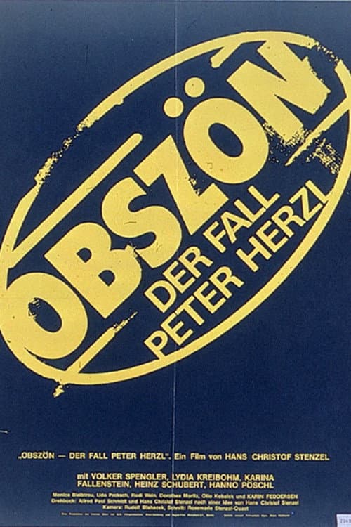 Постер: Obszön - Der Fall Peter Herzl