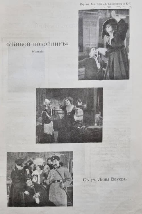 Постер: Лина под экспертизой, или Буйный покойник