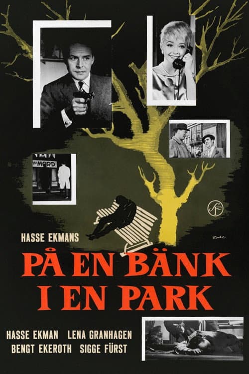 Постер: På en bänk i en park