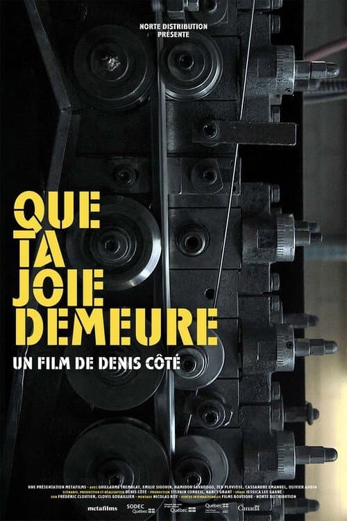 Постер: Que ta joie demeure