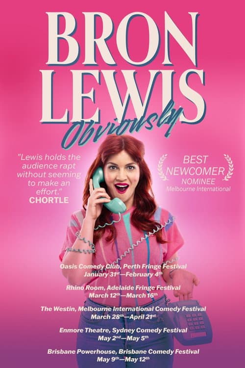 Постер: Bron Lewis - Obviously