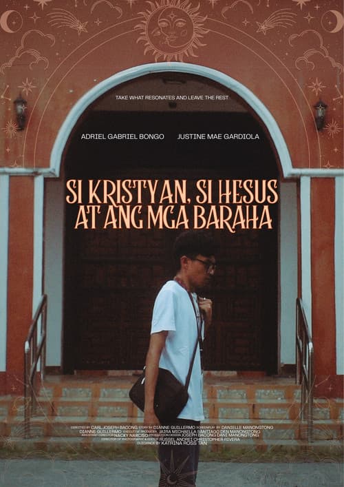 Постер: si Kristyan, si Hesus, at ang mga Baraha