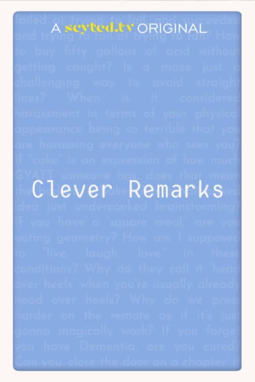 Постер: Clever Remarks