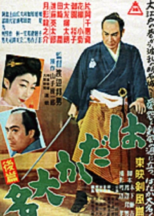 Постер: はだか大名 後篇