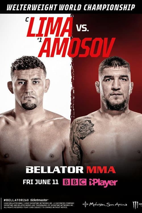 Постер: Bellator 260: Lima vs. Amosov