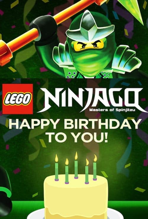 Постер: LEGO Ninjago: Happy Birthday to You!
