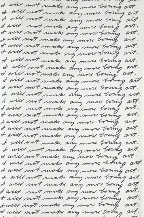 Постер: I Will Not Make Any More Boring Art