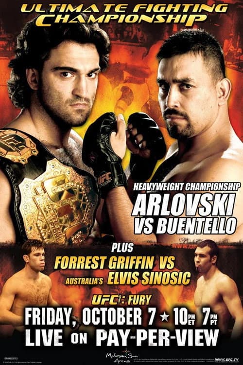 Постер: UFC 55: Fury