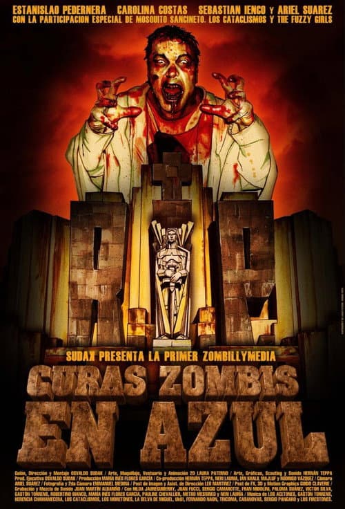 Постер: Curas zombis en Azul