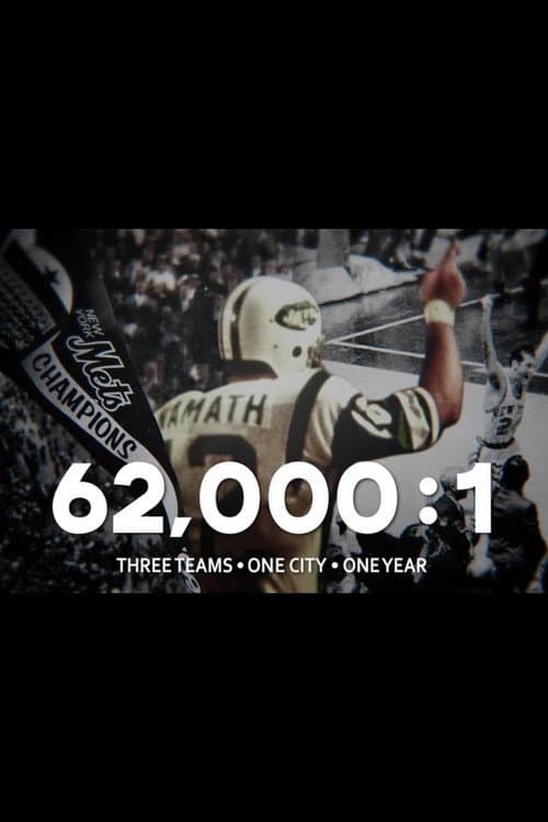 Постер: 62,000:1 Three Teams One City One Year