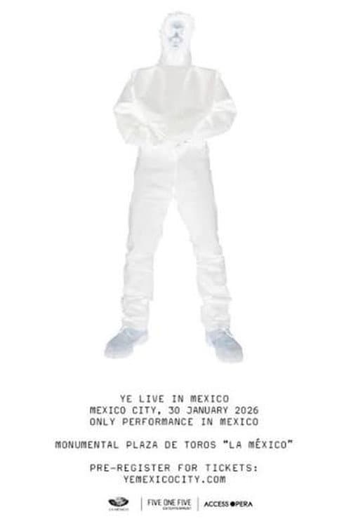 Постер: Ye Live at Mexico City Night 1