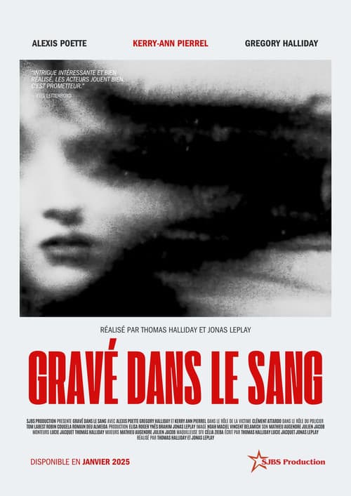 Постер: Gravé dans le sang