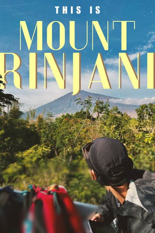 Постер: this is Mount Rinjani