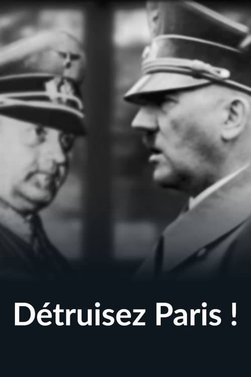 Постер: Détruisez Paris !