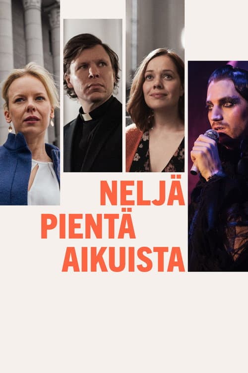 Постер: Neljä pientä aikuista