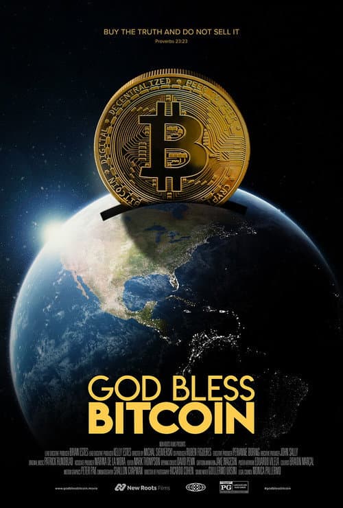 Постер: God Bless Bitcoin