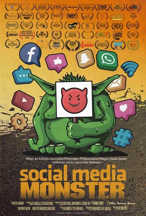 Постер: Social Media Monster