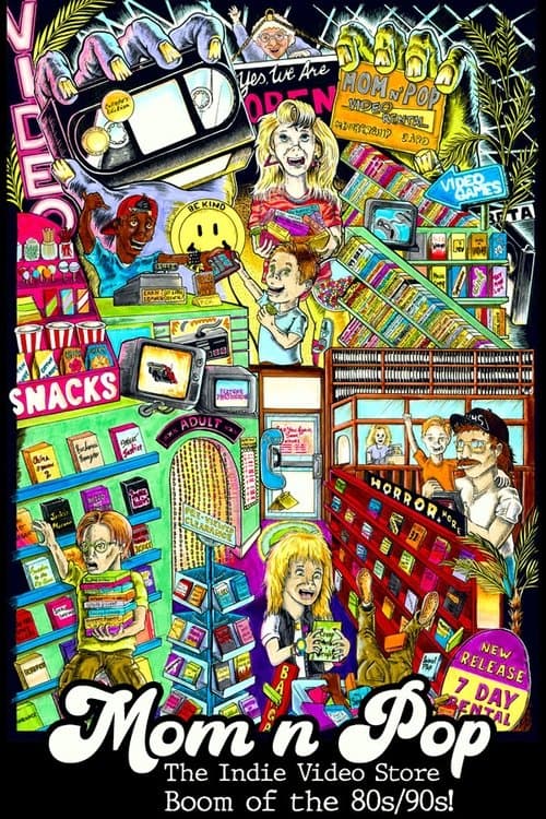 Постер: Mom n' Pop: The Indie Video Store Boom of the 80s/90s