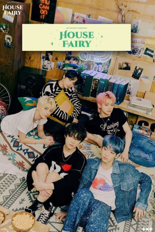 Постер: TOMORROW X TOGETHER 'HOUSE FAIRY' 2021 SEASON'S GREETINGS