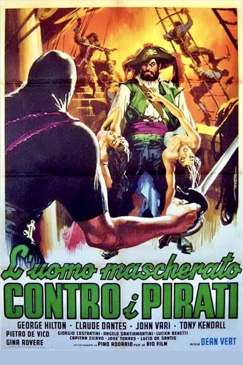 Постер: L'uomo mascherato contro i pirati