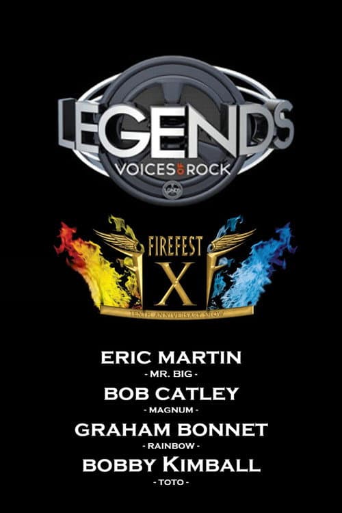 Постер: Legends of Rock: Live at Firefest X