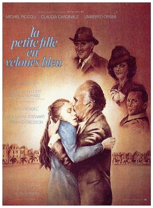 Постер: La Petite Fille en velours bleu