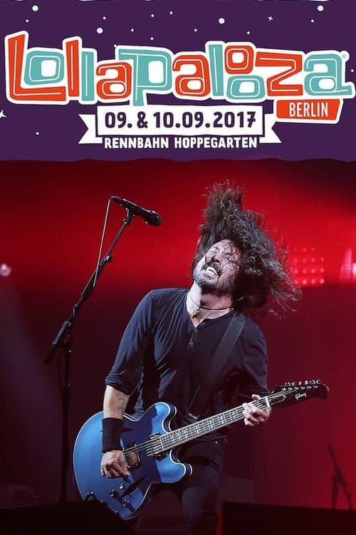 Постер: Foo Fighters - Lollapalooza Berlin 2017
