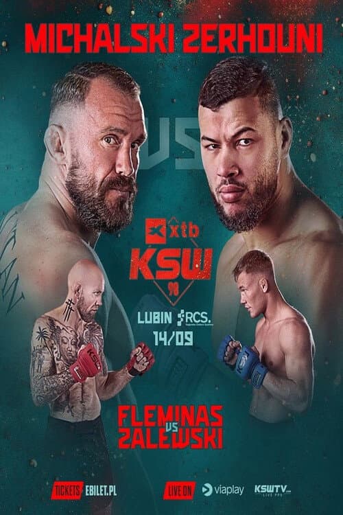 Постер: KSW 98: Paczuski vs. Zerhouni