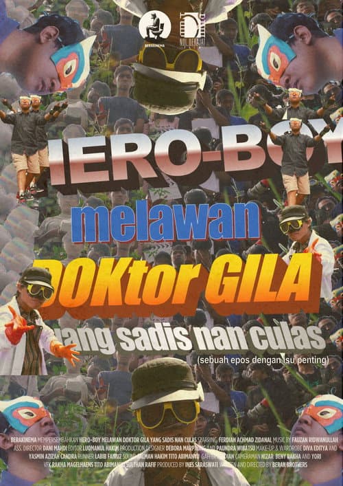 Постер: Hero-Boy melawan Doktor Gila yang Sadis nan Culas